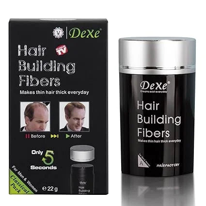 DEXE HAIR BUILDING FIBERS 22G (BROWN COLOR)