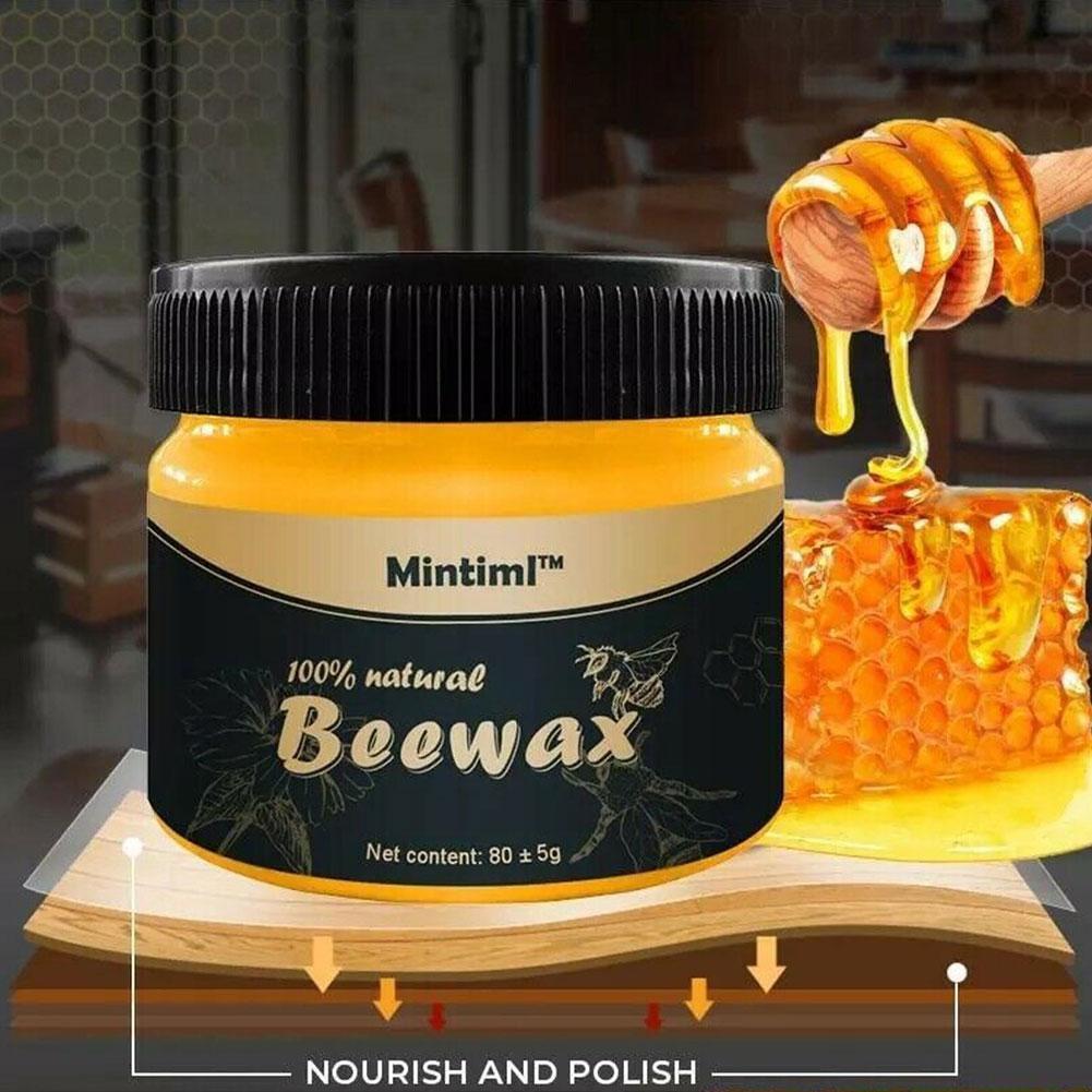 Beewax Polish for Furniture 85ml - Polish & Shiner for Wooden Things