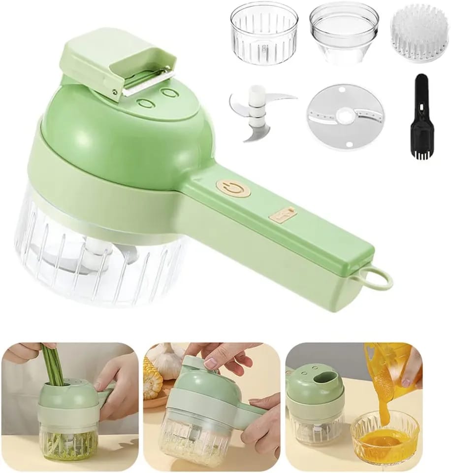 gatling food chopper with brush