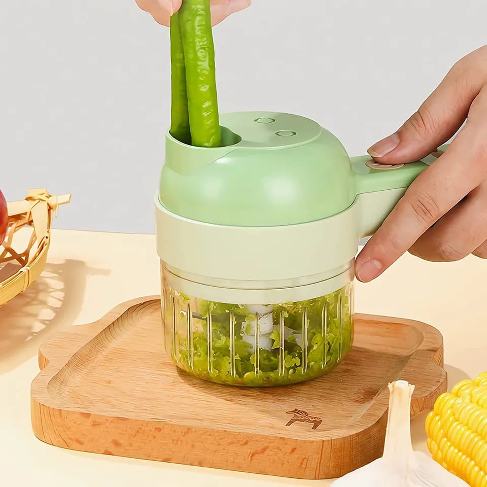 gatling food chopper with brush