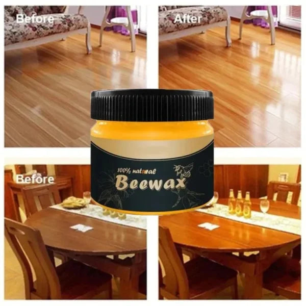 Beewax Polish for Furniture 85ml - Polish & Shiner for Wooden Things